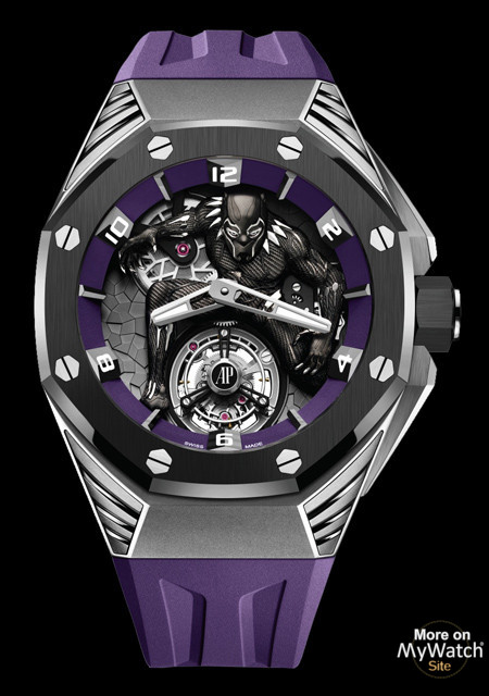 Watch Audemars Piguet Royal Oak Concept “Black Panther” Flying Tourbillon