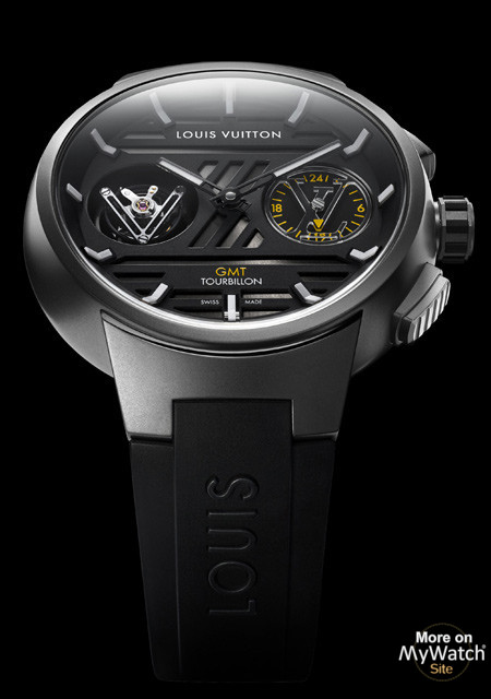 Watch Louis Vuitton Tambour Curve GMT Flying Tourbillon