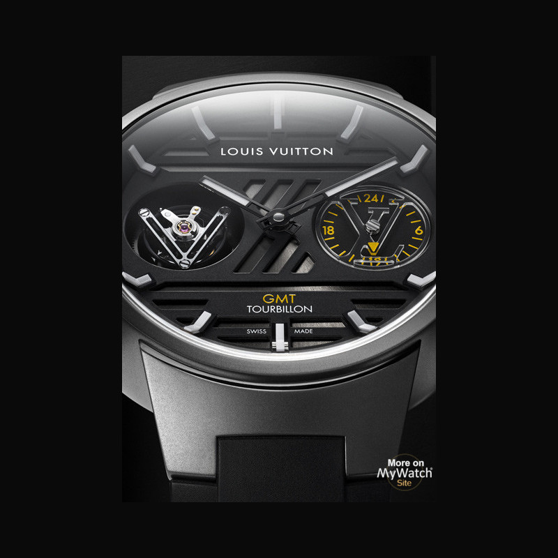 Tambour Curve GMT Flying Tourbillon Watch