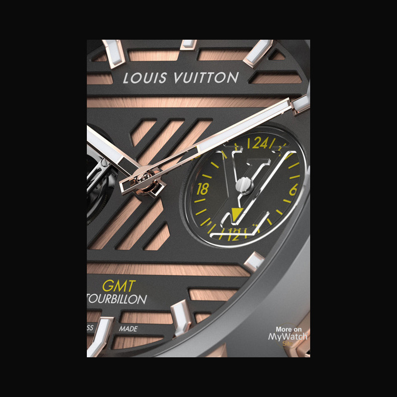 W&W 2021: Louis Vuitton Tambour Curve GMT Flying Tourbillon with