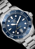 Aquaracer Professional 300 Steel Blue Ceramic Blue Dial