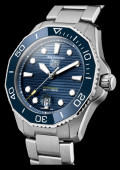 Aquaracer Professional 300 Steel Blue Ceramic Blue Dial