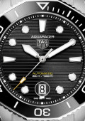 Aquaracer Professional 300 Steel Black Ceramic Black Dial
