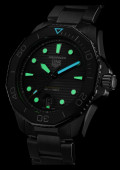 Aquaracer Professional 300 Steel Black Ceramic Black Dial