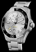 Aquaracer Professional 300 Steel Black Ceramic Silver Dial