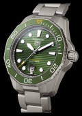 Aquaracer Professional 300 Steel Green Ceramic Green Dial