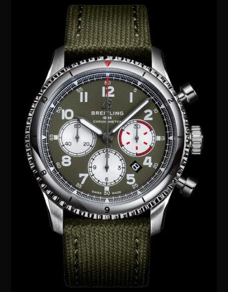 Aviator 8 B01 Chronograph 43 Curtiss Warhawk