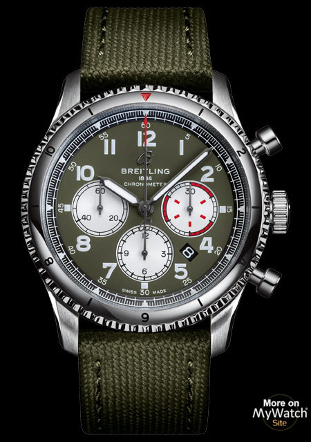 Aviator 8 B01 Chronograph 43 Curtiss Warhawk