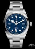 BLACK BAY 41 Cadran bleu bracelet Acier