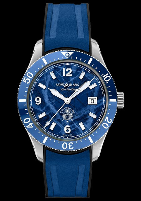 Watch Montblanc 1858 Iced Sea Automatic Date Montblanc 129370