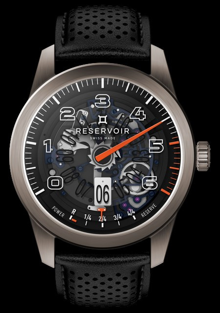 Watch GT Tour Skeleton Accueil Titanium Strap