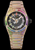 Big Bang Integrated Time Only King Gold Rainbow