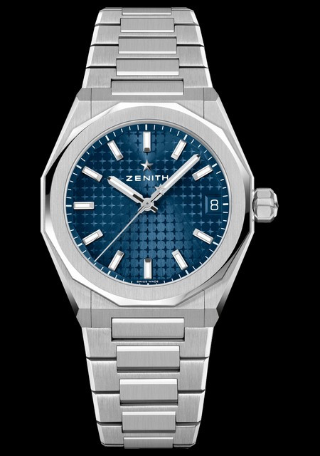 Watch Defy Skyline – 36 mm  Zenith 03.9400.670/51.I001 Stainless Steel -  Blue Dial - Bracelet Stainless Steel