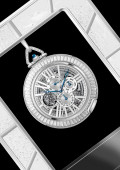 Rotonde De Cartier Grande Complication Skeleton Pocket Watch