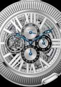 Rotonde De Cartier Grande Complication Skeleton Pocket Watch