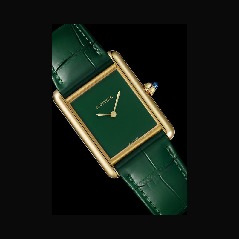 Tank américaine yellow gold watch Cartier Gold in Yellow gold