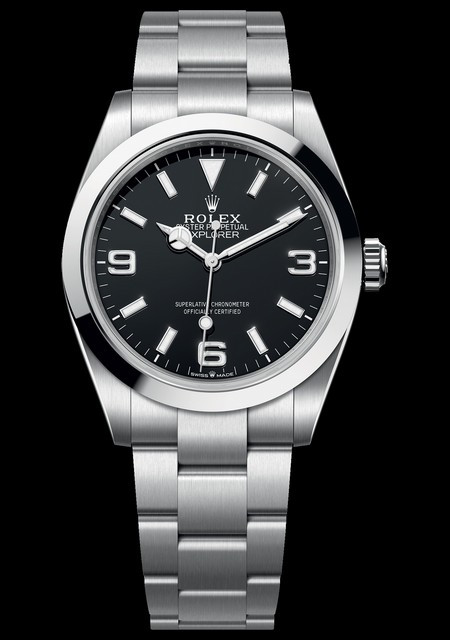 Dangle eksplodere Udgravning Watch Rolex Explorer 40 | Oyster Perpetual 224270 Oystersteel - Black Dial  - Bracelet Oystersteel