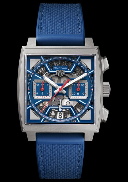 TAG Heuer Monaco Chronographe Skeleton– « Original Blue »