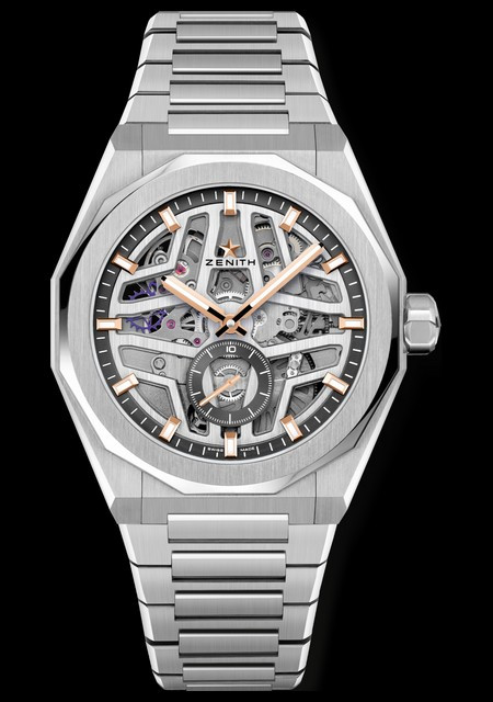 New Zenith Defy Skyline Skeleton: The 1st Skeleton Watch At 1/10 Of A  Second