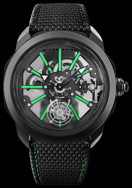 コタ9 Titanium Octo Roma Watch Black 103914 | Bvlgari