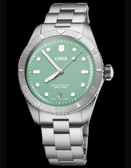 Oris Divers Sixty Five Cotton Candy