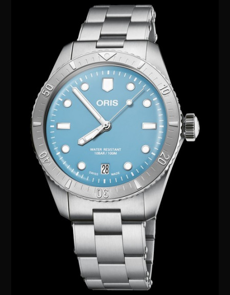 Oris Divers Sixty-Five Cotton Candy