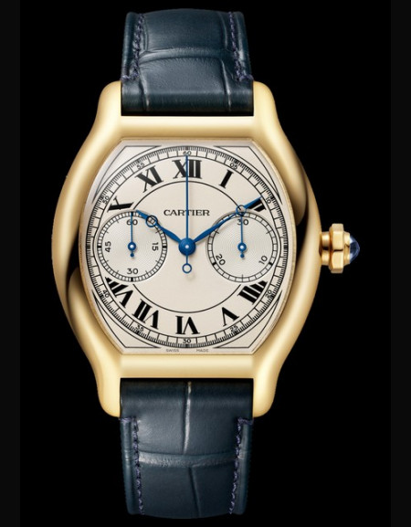 Cartier Privé Tortue Monopoussoir Chronograph Watch