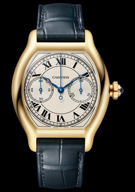 Cartier Privé Tortue Monopoussoir Chronograph Watch