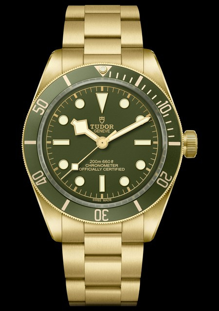 Watch Tudor Black Bay 58 18K Tudor 79018V Or Jaune Matt Green