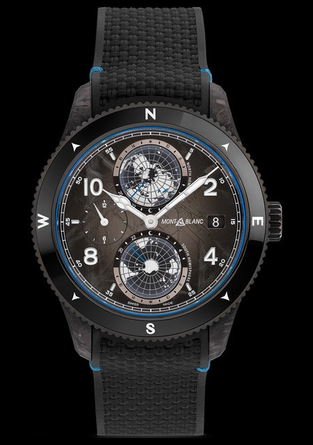 Montblanc 1858 Geosphere 0 Oxygen Carbo2 - MYWATCHSITE