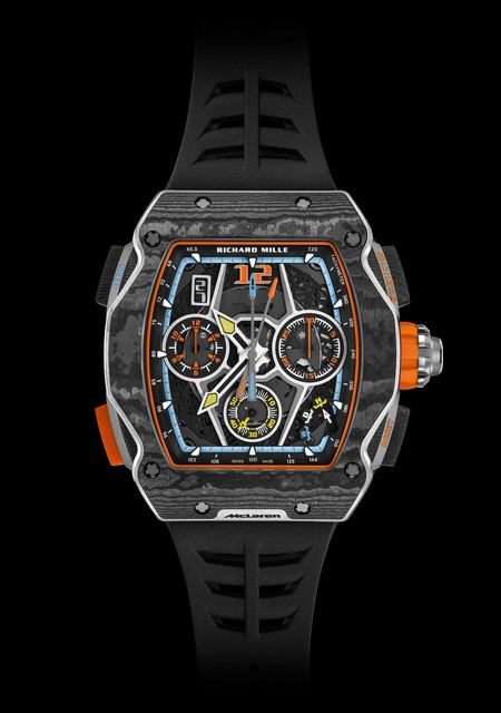 RM 65-01 Automatic Split-Seconds Chronograph McLaren W1 - MYWATCHSITE