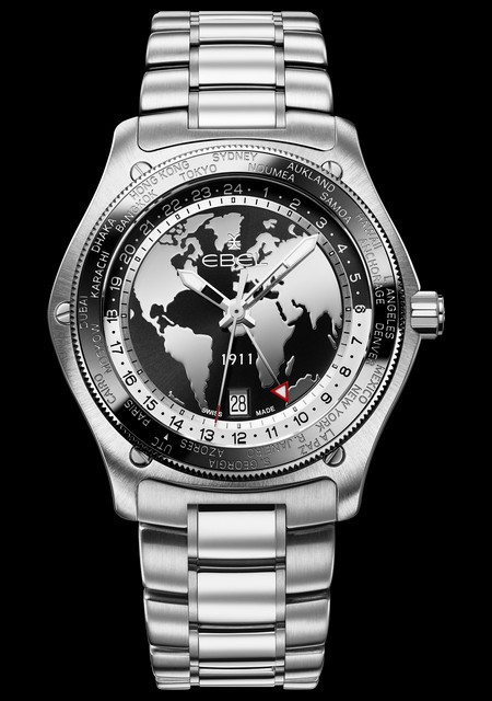 Ebel 1911 Globe Black 42 mm MYWATCHSITE