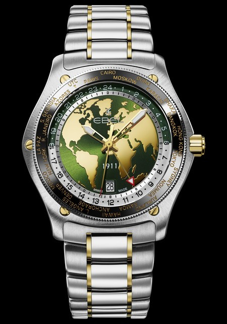 Ebel 1911 Globe Green 42 mm MYWATCHSITE