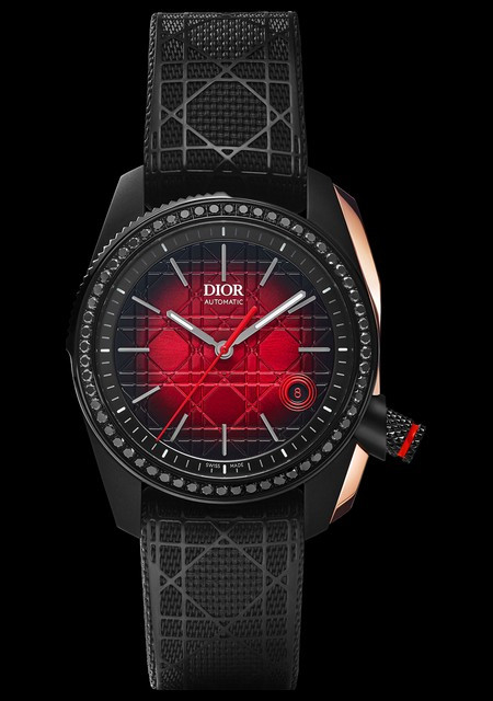 Watch Dior Chiffre Rouge 38mm Black Diamond | Chiffre Rouge