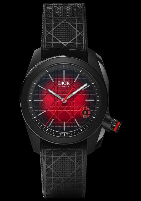 Watch Dior Chiffre Rouge 38mm Black Ultramatte | Chiffre Rouge