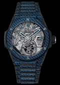 Big Bang Integrated Tourbillon Cathedral Minute Repeater 20th Anniversary Blue Carbon