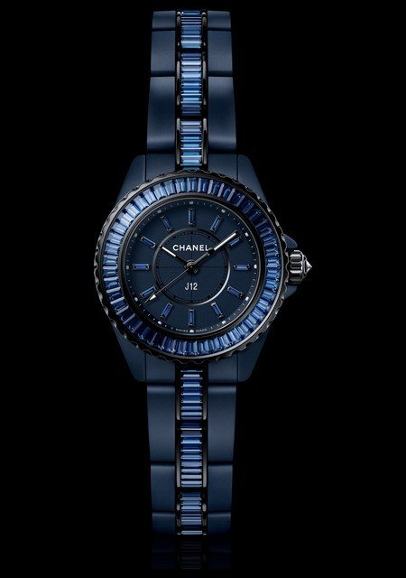 Watch Chanel Watch J12 Bleu 28 mm Sapphires | J12 H10290