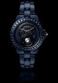 Watch J12 Bleu Diamond Tourbillon
