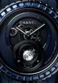Watch J12 Bleu Diamond Tourbillon
