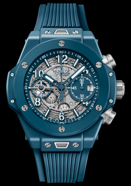 Watch Hublot Big Bang Unico Petrol Blue Ceramic | Big Bang 441.ES