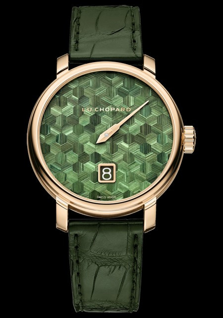 L.U.C Quattro Spirit 25 Straw Marquetry Edition