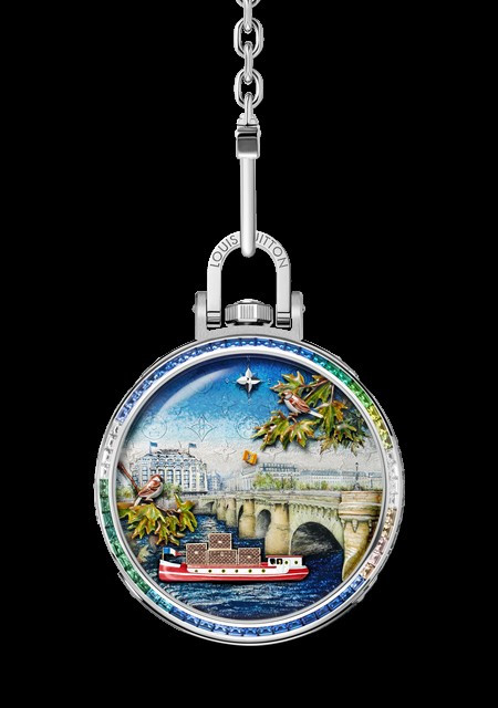 Escale au Pont-Neuf Pocket Watch