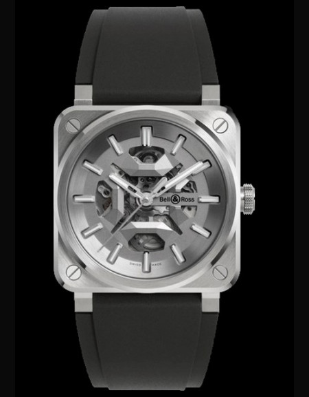 BR-03 Skeleton Grey Steel