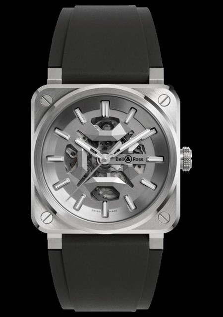 BR-03 Skeleton Grey Steel