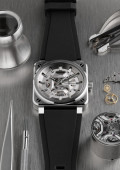 BR-03 Skeleton Grey Steel