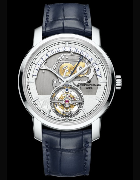 Traditionnelle Tourbillon Retrograde Date Openface
