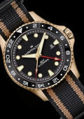 Khaki Navy Scuba Auto GMT