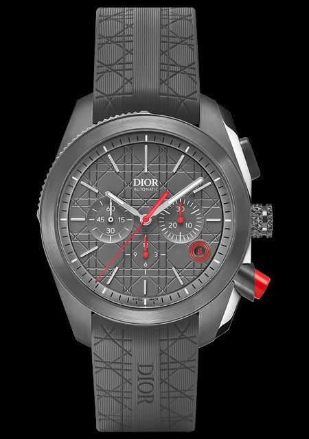 Watch Dior Chiffre Rouge Chronographe Grey Ultramatte | Chiffre