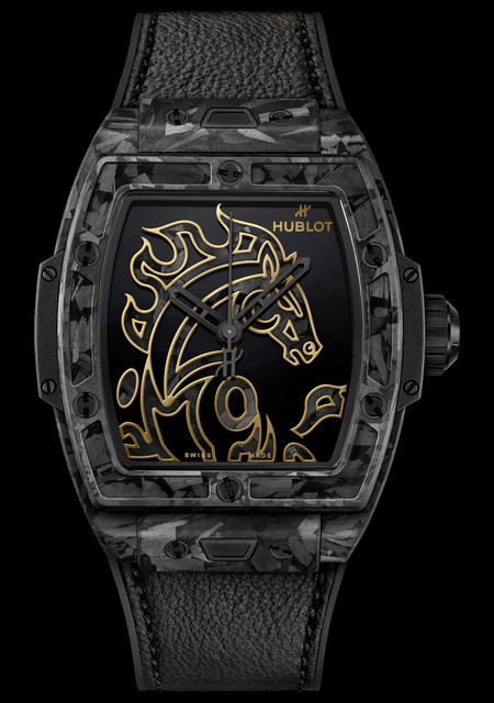 Spirit of Big Bang Year of the Horse Frosted Carbon