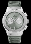 Classic Fusion Chronograph Titanium Sage Green